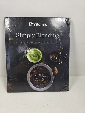 Vitamix Simply Blending Cookbook - Black Cover